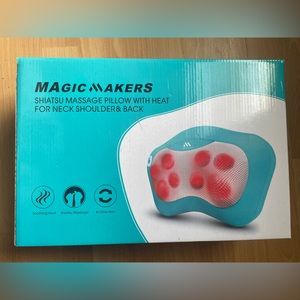 Magic makers neck massager pillow